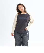 Roxy ROXY HEART WAVE RAGLAN TEE ウィメンズ 長袖Tシャツ <2025FW HEART WAVE>