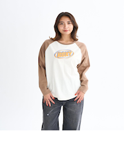 Roxy ROXY HEART WAVE RAGLAN TEE ウィメンズ 長袖Tシャツ <2025FW HEART WAVE>