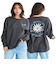 Roxy BELLIS L/S TEE ウィメンズ 長袖Tシャツ バックプリント <2025FW HEART WAVE>