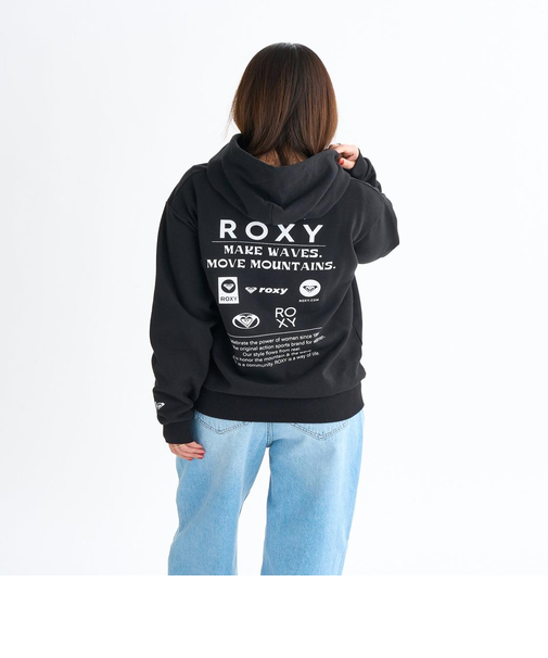 【ROXY ロキシー 公式通販】ロキシー（ROXY）Roxy HISTORICAL LOGO ZIP HOODIE ウィメンズ フード付きパーカ 長袖
