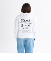 【ROXY ロキシー 公式通販】ロキシー（ROXY）Roxy HISTORICAL LOGO ZIP HOODIE ウィメンズ フード付きパーカ 長袖