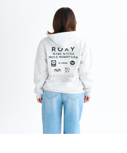 【ROXY ロキシー 公式通販】ロキシー（ROXY）Roxy HISTORICAL LOGO ZIP HOODIE ウィメンズ フード付きパーカ 長袖
