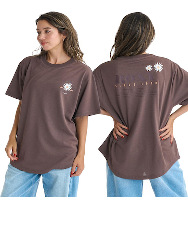 Roxy SUN AND SURF S/S TEE ウィメンズ 半袖Tシャツ 吸水速乾 <2025FW Early Fall Tee>