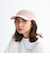 Roxy HEART SHADOW CAP ウィメンズ キャップ エンボス加工 <2025FW HEART WAVE>