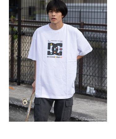 【OUTLET】【DC SHOES | PAC-MAN】DC Shoes 25 PM STAR SS メンズ Tシャツ