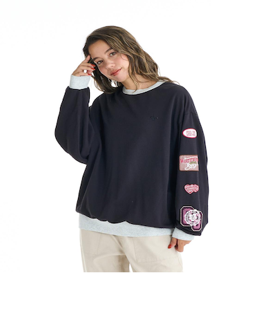 【ROXY ロキシー 公式通販】ロキシー（ROXY）Roxy SUN BREAK ウィメンズ 長袖Tシャツ <2025FW CRUISERS>