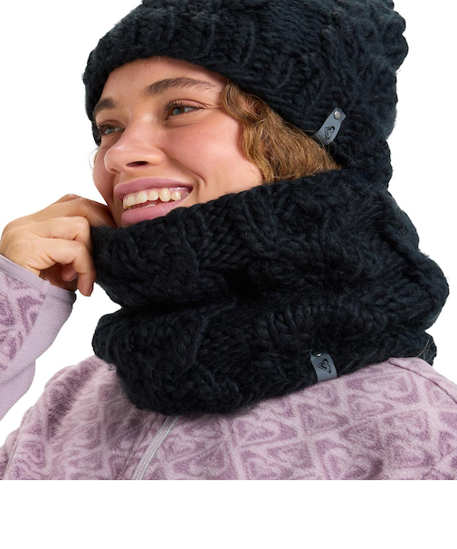 ROXY ウィメンズ WINTER COLLAR ネックウォーマー 保湿 HYDROSMARTテクノロジー 【25-26SNOWモデル】