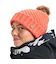 ROXY ウィメンズ BLIZZARD BEANIE ビーニー フリースライナー付き 保湿 ポンポン【25-26SNOWモデル】