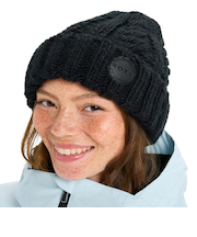 【ROXY ロキシー 公式通販】ロキシー（ROXY）ROXY ウィメンズ TRAM BEANIE  ケーブルニットビーニー 【25-26SNOWモデル】