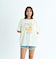 【ROXY ロキシー 公式通販】ロキシー（ROXY）【OUTLET】Roxy SQUEEZE THE DAY ウィメンズ 半袖ラッシュガード ヴィンテージ風加工