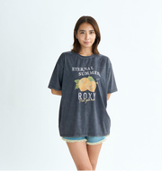 【ROXY ロキシー 公式通販】ロキシー（ROXY）【OUTLET】Roxy SQUEEZE THE DAY ウィメンズ 半袖ラッシュガード ヴィンテージ風加工