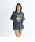 【ROXY ロキシー 公式通販】ロキシー（ROXY）【OUTLET】Roxy SQUEEZE THE DAY ウィメンズ 半袖ラッシュガード ヴィンテージ風加工