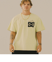 【オンラインストア限定】 DC Shoes THE SWARM DC SHOES X GRIMEY RH SS Tシャツ メンズ