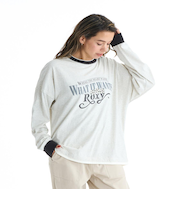 【ROXY ロキシー 公式通販】ロキシー（ROXY）Roxy ROOM SERVISE ウィメンズ 長袖Tシャツ <2025FW CRUISERS>