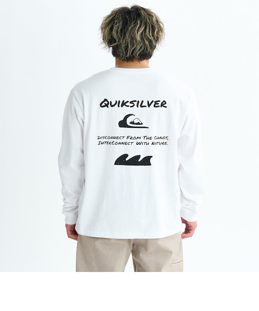 Quiksilver PG HAND DRAWN LT 長袖Tシャツ メンズ
