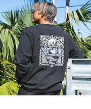 Quiksilver DESERT WAVES LT 長袖Tシャツ メンズ