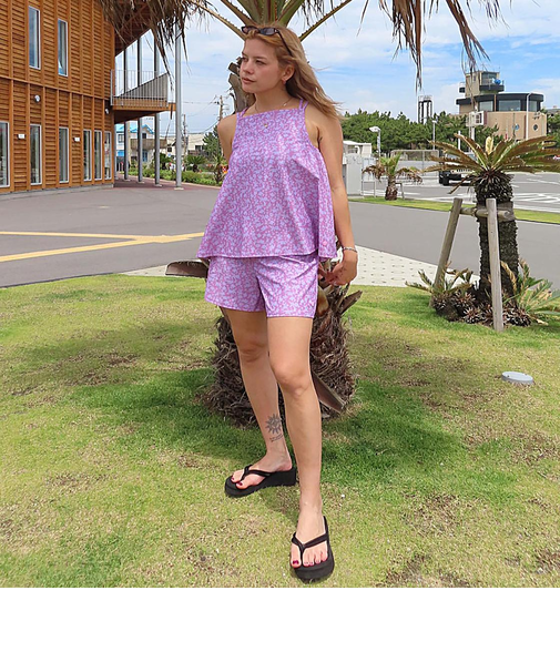 【ROXY ロキシー 公式通販】ロキシー（ROXY）【OUTLET】Roxy LA VIE ウィメンズ 水着 3点セット バンドゥ キャミソール キュロット