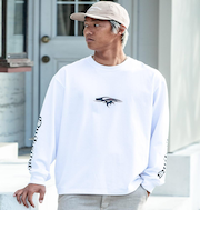 Quiksilver TC OLD ENGLISH LT 長袖Tシャツ メンズ