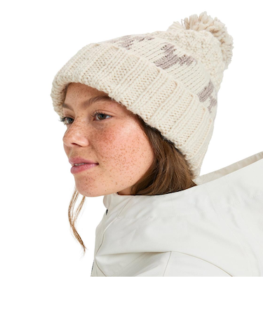 ROXY ウィメンズ TONIC BEANIE ビーニー ジャガードROXYロゴ 【25-26SNOWモデル】