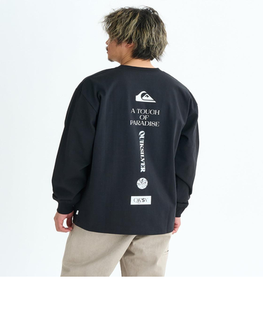 Quiksilver TC VERTICAL LOGO LT 長袖Tシャツ メンズ