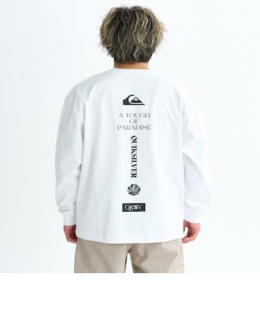 Quiksilver TC VERTICAL LOGO LT 長袖Tシャツ メンズ