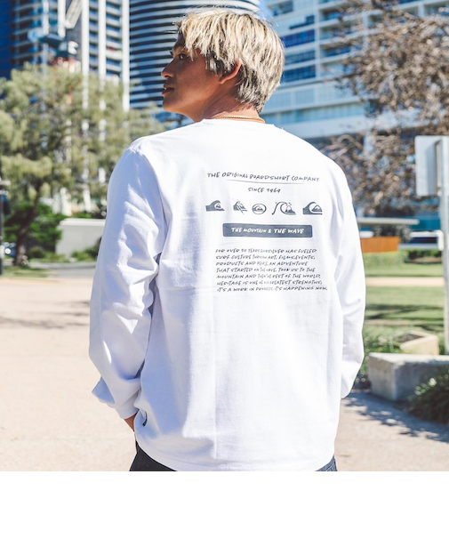 Quiksilver BW HISTORY POCKET LT 長袖Tシャツ メンズ