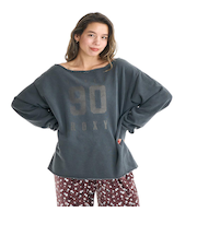 【ROXY ロキシー 公式通販】ロキシー（ROXY）Roxy THE 90s ウィメンズ スウェットトップス 長袖 <2025FW CRUISERS>