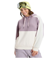 ROXY ウィメンズ LIBERTY HOODIE スノー ベースレイヤー ラグランスリーブトップス DWR撥水加工パーカ 【25-26SNOWモデル】