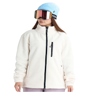 ROXY ウィメンズ ALABAMA FULL ZIP SOLID スノー ベースレイヤー フルジップトップス ハンドポケット付き 【25-26SNOWモデル】