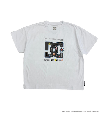【OUTLET】【DC SHOES | PAC-MAN】DC Shoes 25 KD PM STAR SS キッズ Tシャツ