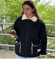 Roxy CHEER UP ウィメンズ リバーシブル ボアジャケット 撥水加工 <2025FW HEART WAVE HOLIDAYS>