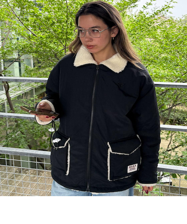 Roxy CHEER UP ウィメンズ リバーシブル ボアジャケット 撥水加工 <2025FW HEART WAVE HOLIDAYS>