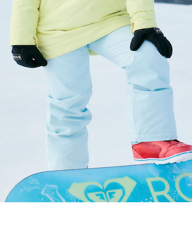 ROXY キッズ BACKYARD GIRL PT スノーパンツ 撥水・防水・透湿 ウエスト調節可 【25-26SNOWモデル】