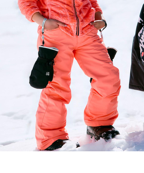 ROXY キッズ BACKYARD GIRL PT スノーパンツ 撥水・防水・透湿 ウエスト調節可 【25-26SNOWモデル】