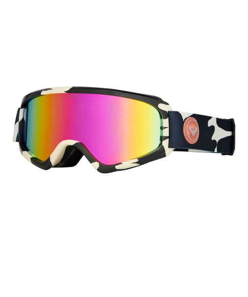 ROXY ウィメンズ MOONRIDE AF スノーゴーグル アジアンフィット 平面レンズ バックル付き 【25-26SNOWモデル】