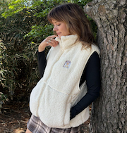 Roxy BELLIS BOA VEST ウィメンズ ボアベスト 撥水加工 <2025FW HEART WAVE HOLIDAYS>