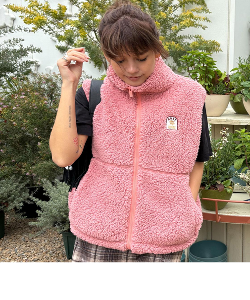 Roxy BELLIS BOA VEST ウィメンズ ボアベスト 撥水加工 <2025FW HEART WAVE HOLIDAYS>