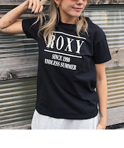 【OUTLET】Roxy ENDLESS SUMMER ウィメンズ 半袖Tシャツ <2025 ETERNAL SUMMER COLLECTION>