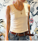 【OUTLET】Roxy SUMMER DAY ウィメンズ タンクトップ <2025 WHAT'S IN YOUR HEART? COLLECTION>