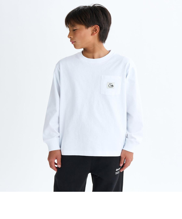 Quiksilver BW HISTORY POCKET LT YOUTH 長袖Tシャツ キッズ
