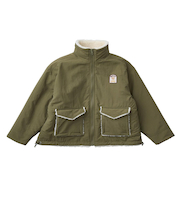 【ROXY ロキシー 公式通販】ロキシー(ROXY)Roxy MINI CHEER UP キッズ ボア リバーシブルジャケット 撥水加工