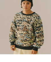 DC Shoes 【オンラインストア限定】 THE SWARM DC SHOES X GRIMEY KNIT SWEATER プルオーバー メンズ