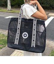 【OUTLET】Roxy WILD FLOWER MESH TOTE BAG ウィメンズ トートバッグ メッシュ ビーチバッグ プールバッグ