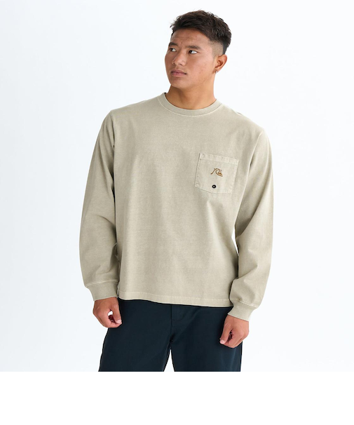 Quiksilver BW BUBBLE POCKET LT 長袖Tシャツ メンズ