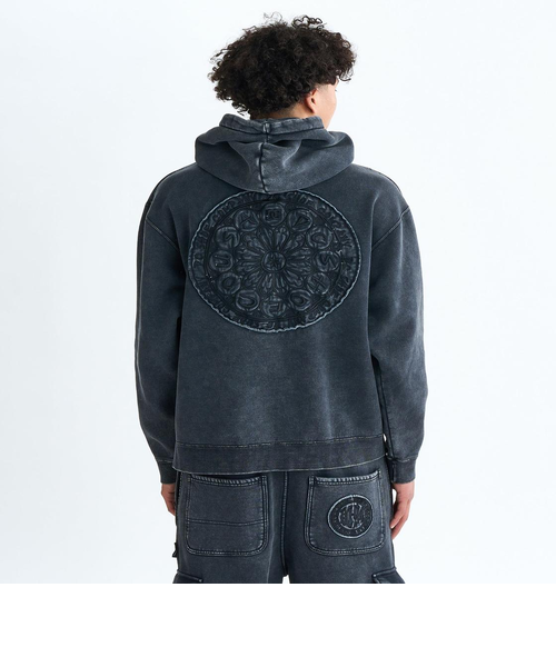 DC Shoes 25 HIDDEN DRAWING PH フーディ パーカー 裏起毛