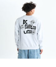 DC Shoes 25 NAUGHTY BOYS CREWNECK PULLOVER プルオーバー 裏起毛 メンズ