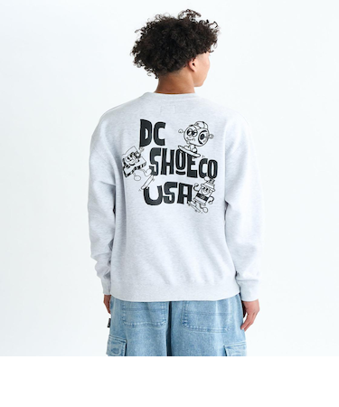 DC Shoes 25 NAUGHTY BOYS CREWNECK PULLOVER プルオーバー 裏起毛 メンズ
