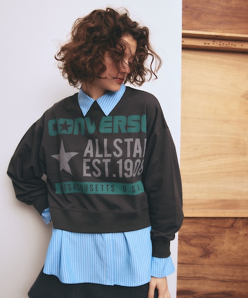 【CONVERSE】ビッグロゴスウェット