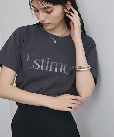 【接触冷感/洗える】アソートロゴプリントTシャツ