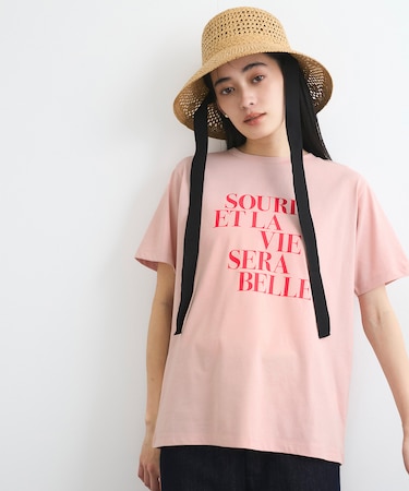 【接触冷感/洗える】アソートロゴプリントTシャツ